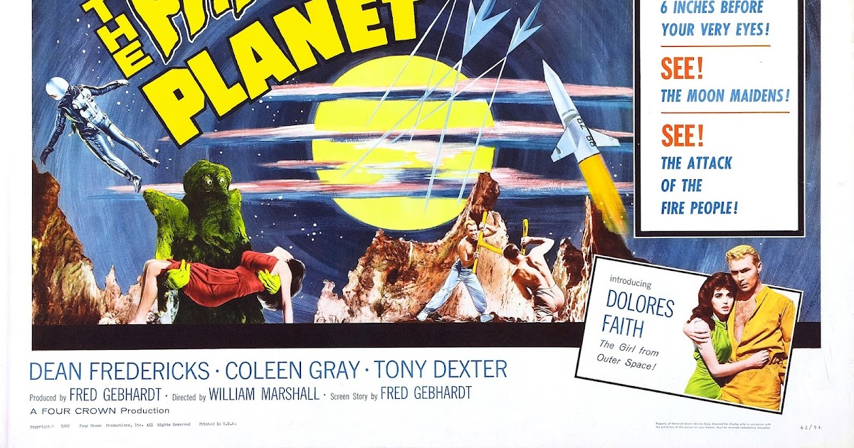 Obscure Video And DVD Blog: PHANTOM PLANET 1961 (TREELINE)