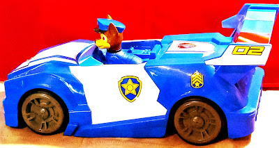 This bright cop car is from Spin Master LTD.