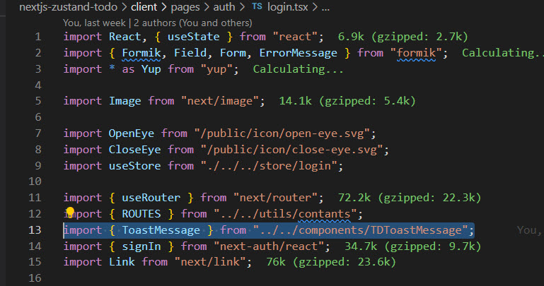 [Project Day 6] Full Tutorial TodoList Apps with NextJS Zustand Axios TailwindCSS React NestJS Mongoose JWT - Add Toast message Component