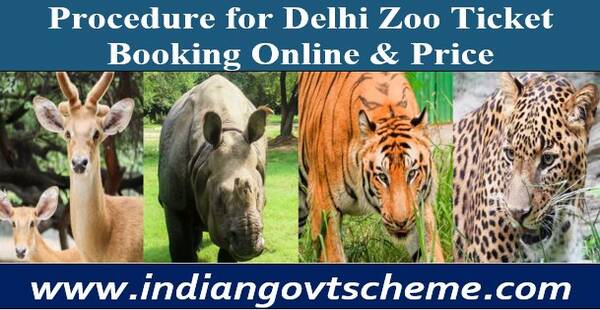 Procedure for Delhi Zoo Ticket Booking Online & Price