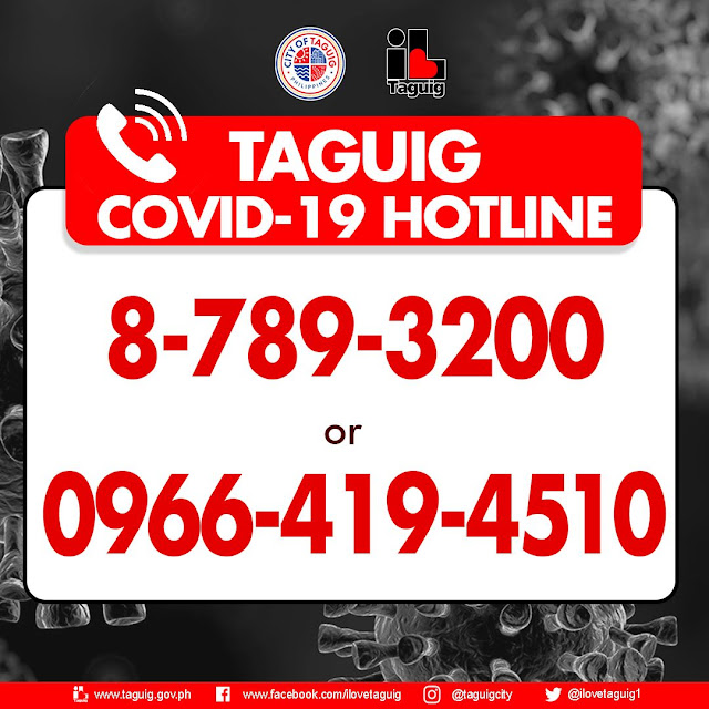 Taguig COVID-19 hotline