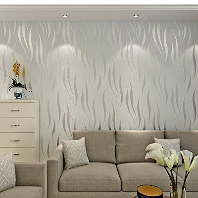 desain wallpaper dinding ruang tamu
