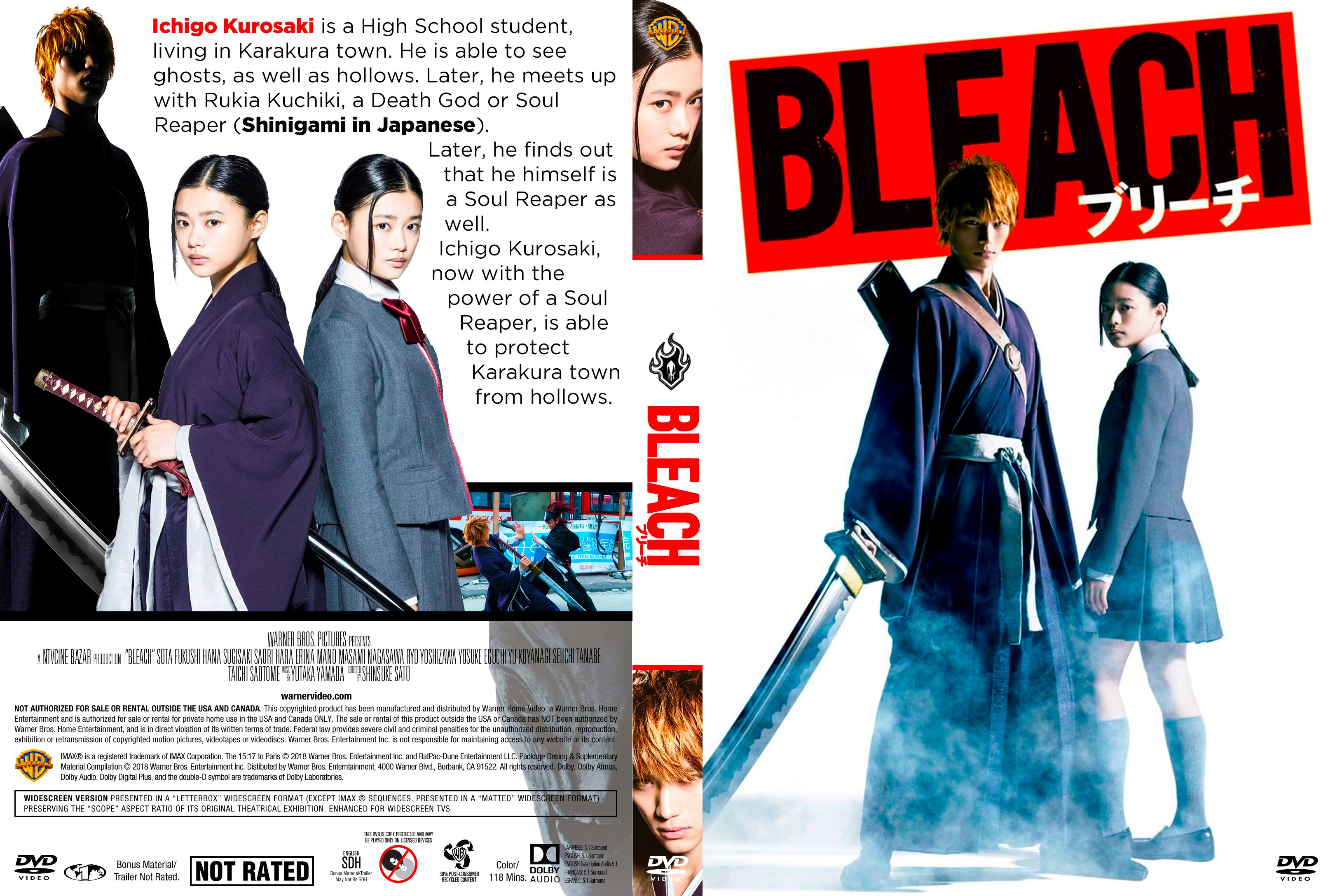 Bleach DVD Cover - Cover Addict - DVD, Bluray Covers and 