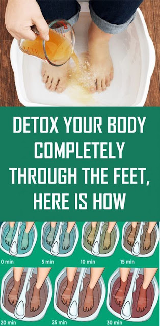 Rid Your Body of Diseases, Here’s How to Detox Through Your Feet