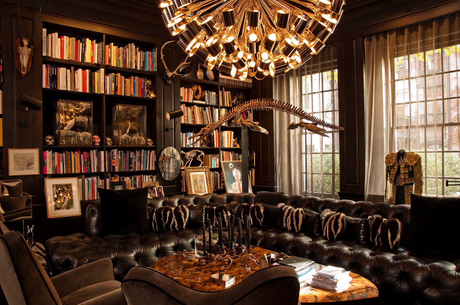 Home Library Interior Design