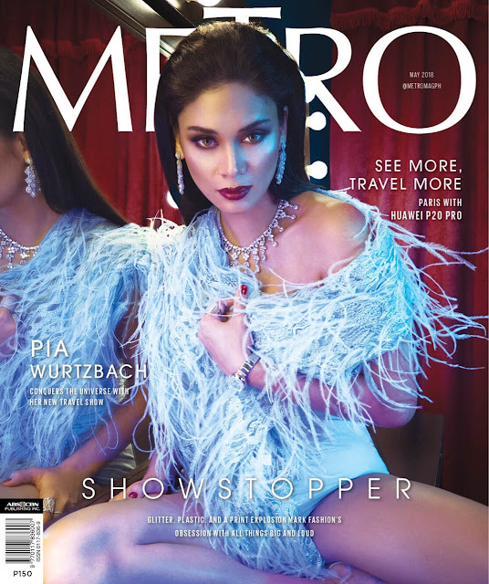 Pia Wurtzbach Metro May 2018 Cover Babes