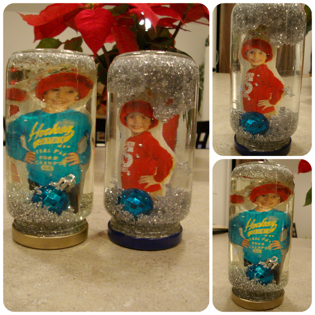 DIY Picture Snow Globe