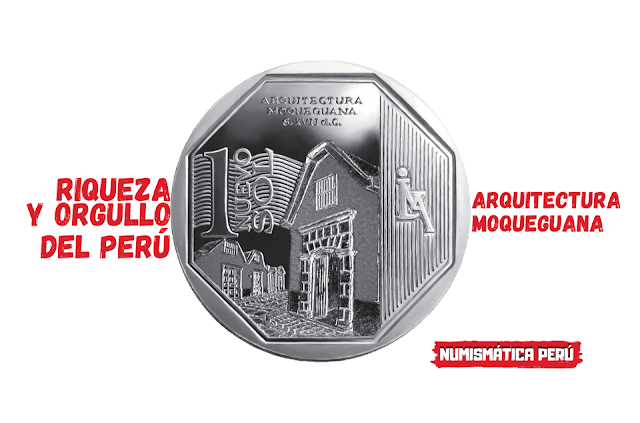 Moneda alusiva a la Arquitectura Moqueguana