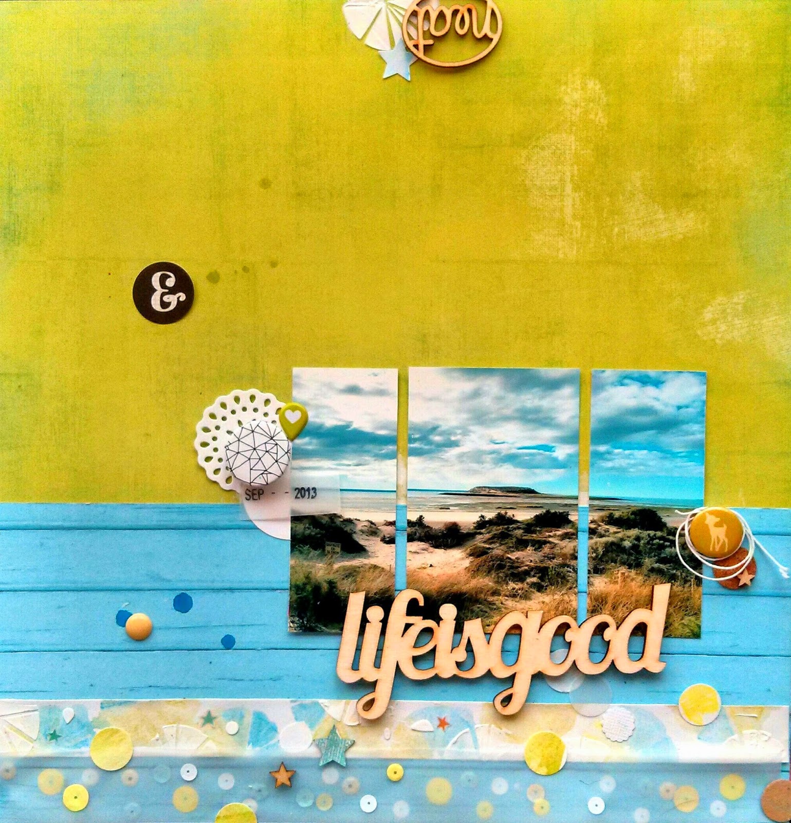 Layout scrapbooking: Argentina