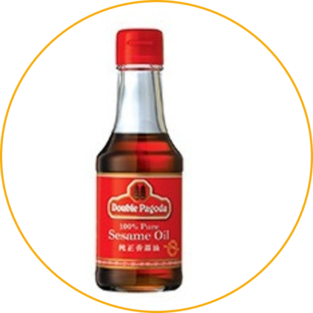 Chee Seng Oil Double Pagoda 100% Pure Sesame Oil The sesame oil from Double Pagoda has a delicious aroma and taste that is less intense than other products. Therefore, this product is suitable for those of you who are trying sesame oil for the first time. You want to pour it as a finish on a salad for direct consumption? This product is also suitable for you.