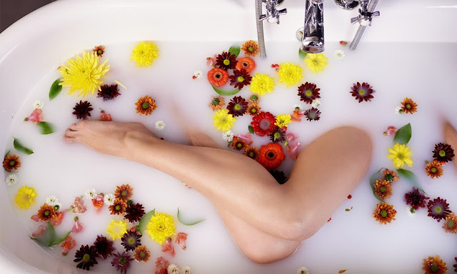 milk bath
