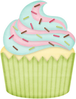 Tea and Cupcakes Clipart.