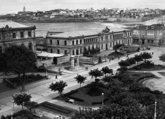 La plaza Pontevedra1957