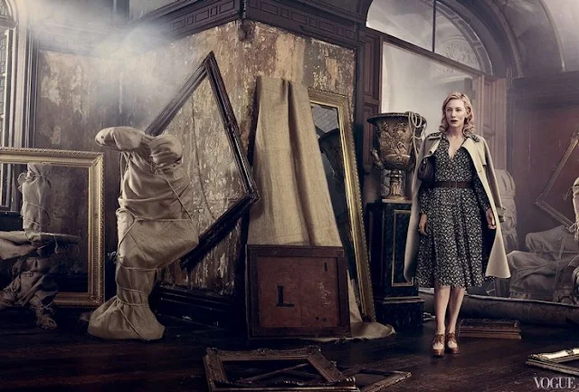 Cate Blanchett For Vogue US January 2014