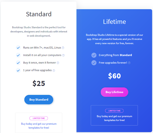 Buy: Bootstrap Studio 4.2.0 