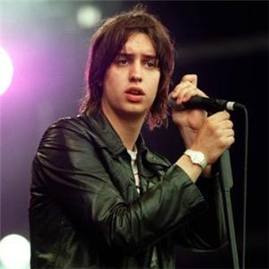 Front man of the Strokes Julian Casablancas performing live