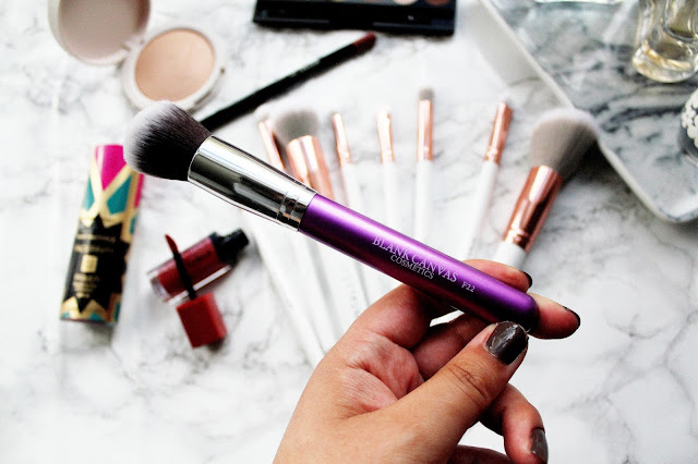 Blank Canvas Cosmetics F22 Brush Review