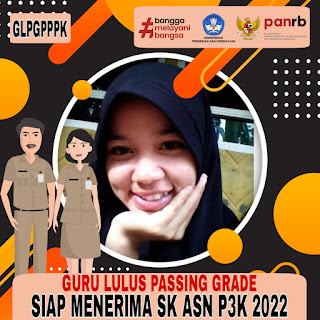 Twibbon GLPG PPPK 2022, Design Elegance Untuk Guru Lulus Passing Grade P3K