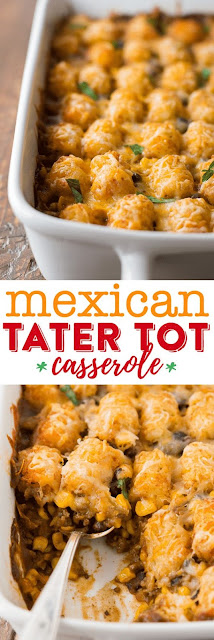 MEXICAN TATER TOT CASSEROLE RECIPE