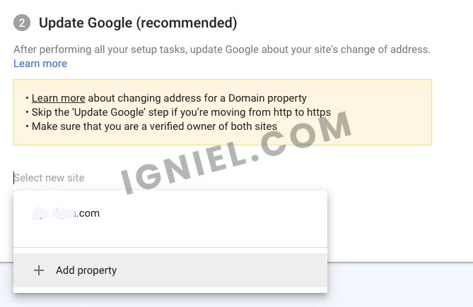 Cara Validasi Ganti Domain di Google Search Console