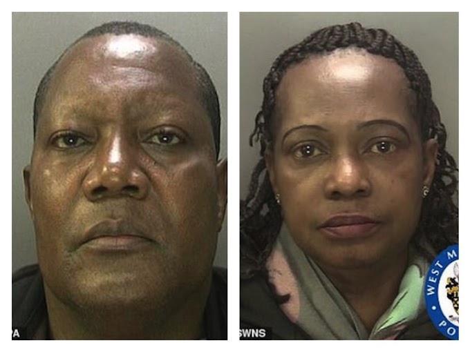 Nigerian Pastor And His Wife Jailed In UK For 34 Years For Repeatedly Raping And Assaulting Church Members