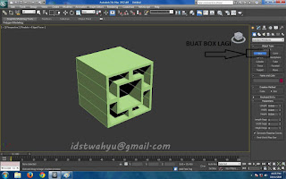 Membuat nakas mengunakan 3ds max  pemula