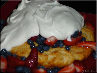 mixed berry shortcake