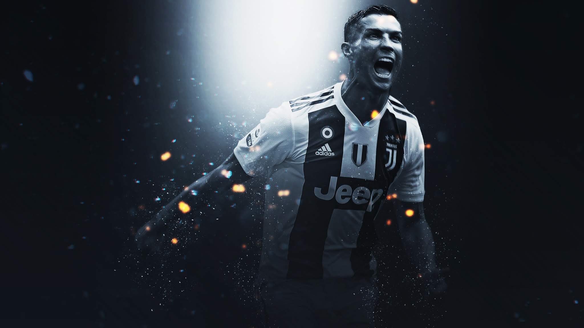 Papel De Parede Do Cristiano Ronaldo Na Juventus Papel De Parede