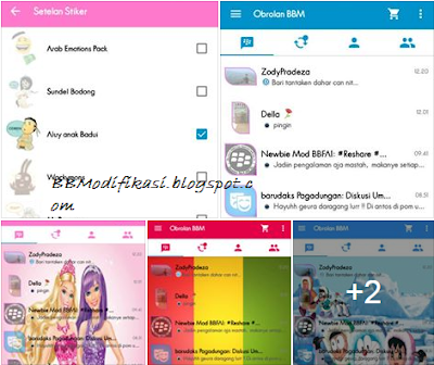 BBM Mod Android Change Background Versi 2.9.0.51 Apk