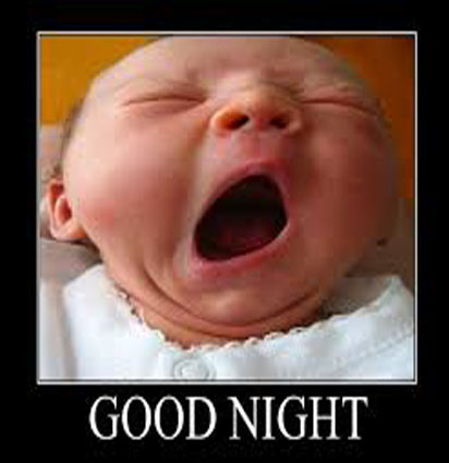Funny Good Night Baby Images