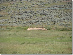 1708 Old Lincoln Bridge from Wasatach Road West of Evanston Wy