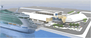 New Cruise Terminal for 2014 in Cape Liberty in Bayonne, New Jersey - Courtesy Port Authority of New York/New Jersey