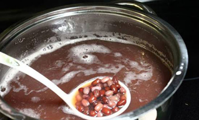 cách nấu cháo đậu đỏ nước cốt dừa