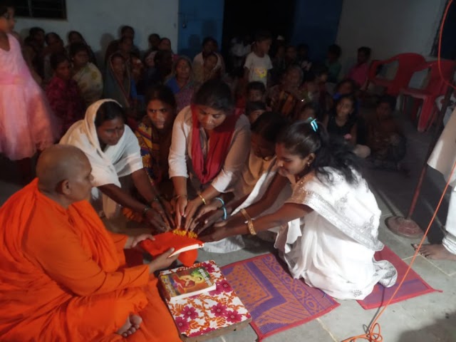 वर्षावासानिमित्त कुरखेड येथे "बुद्ध आणि त्यांचा धम्म" ग्रंथ पठनाला आजपासून सुरूवात