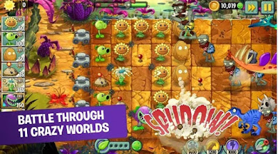 Plants vs. Zombies 2 MOD APK v6.8.1 Terbaru Hack Android