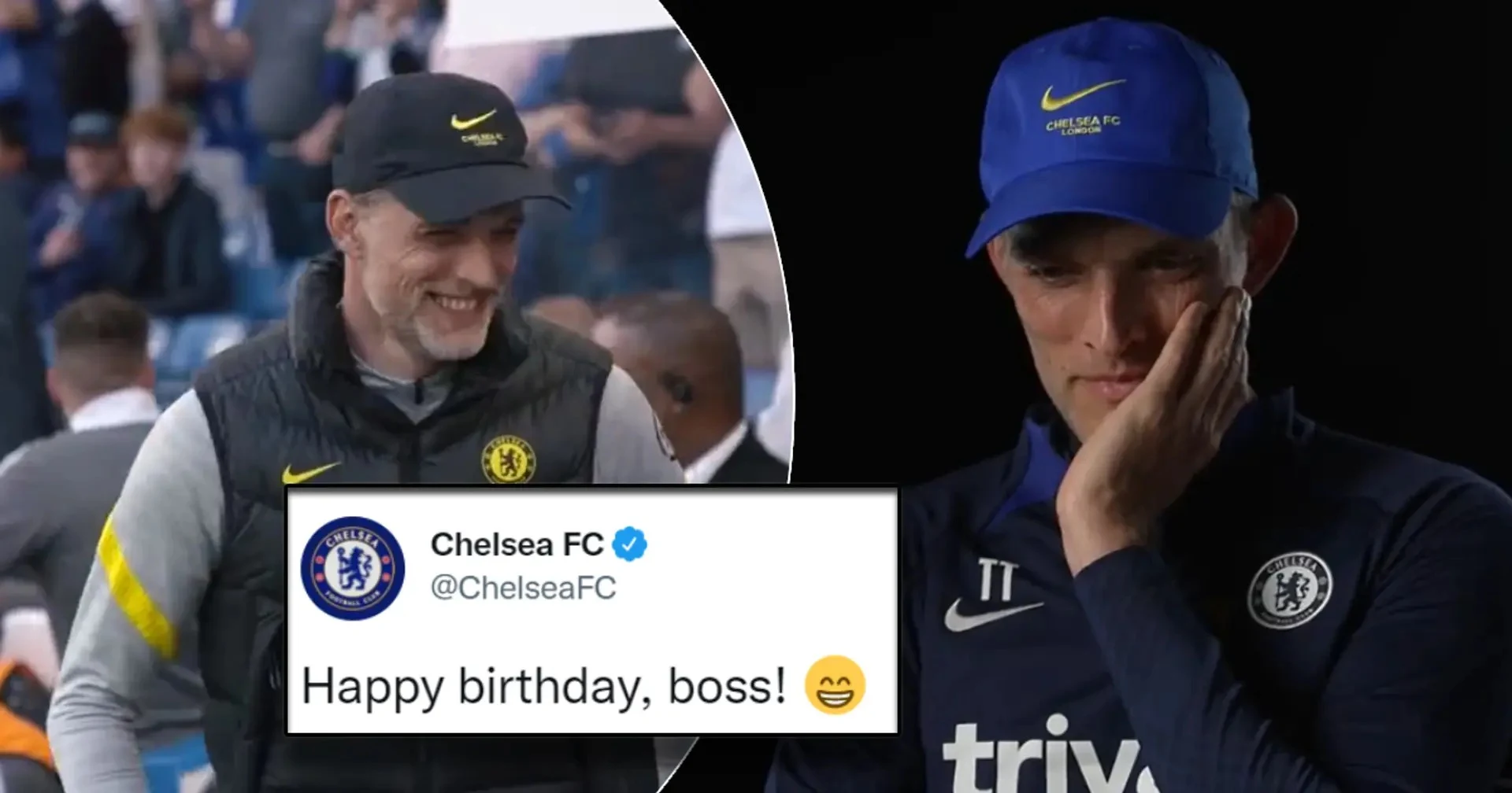 Caught on camera: Tuchel reacts to birthday video made by Chelsea
