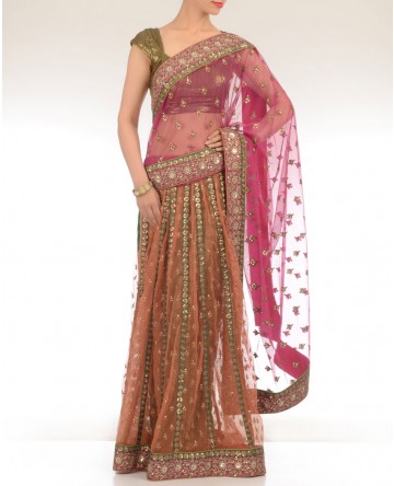 Embroidered Saris 2013 For Women