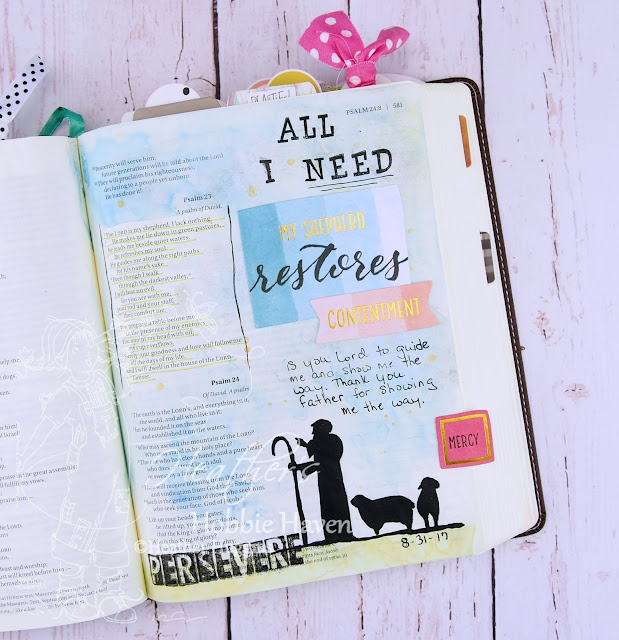 Heather's Hobbie Haven - Illustrated Faith - Persevere - Week 4