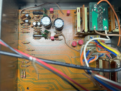 Sansui 9090_Equalizer Circuit Board (F-2541)_after servicing