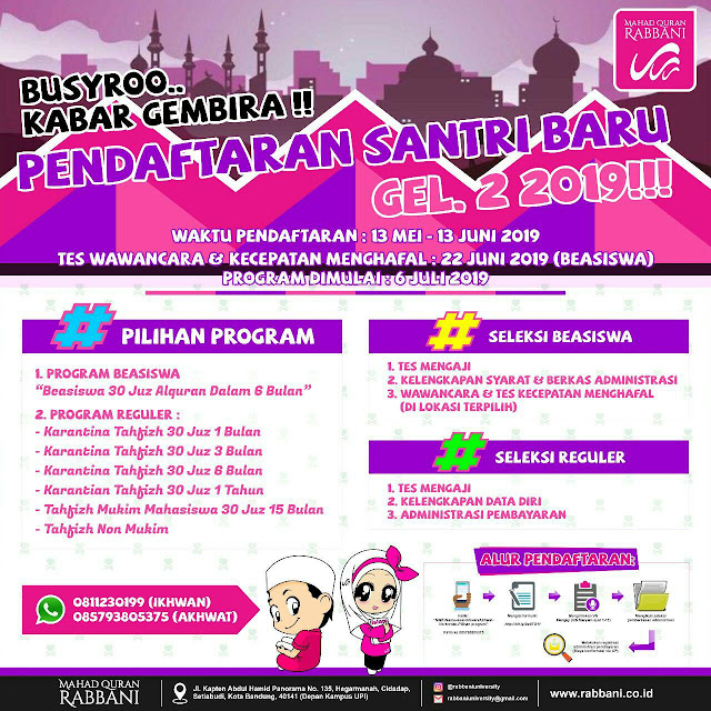 Santri Baru Tahfidz 2019