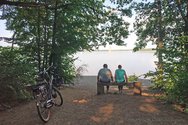 Biking Routes RAVeL at Les Lacs de l'Eau d'Heure