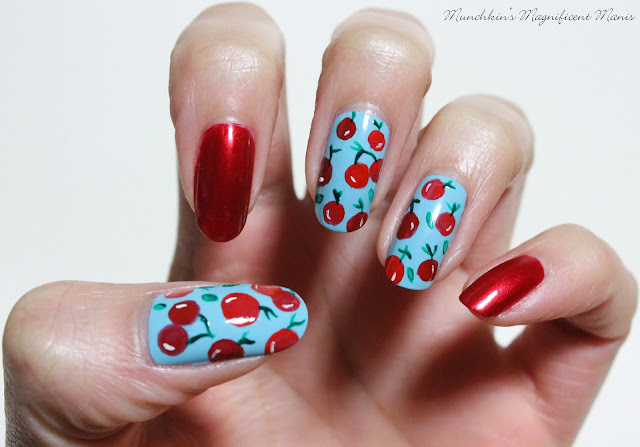 Cherry Nail Design 