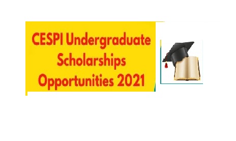 CESPI Undergraduate Scholarships 2021 -Apply Online - Academic Years 2021-2022