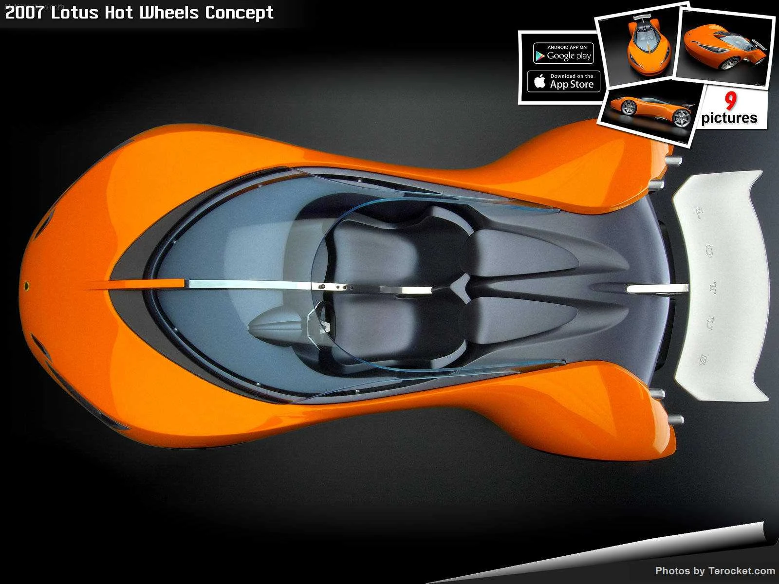 Hình ảnh siêu xe Lotus Hot Wheels Concept 2007 & nội ngoại thất