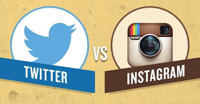 which social media is best twitter vs instagram. 