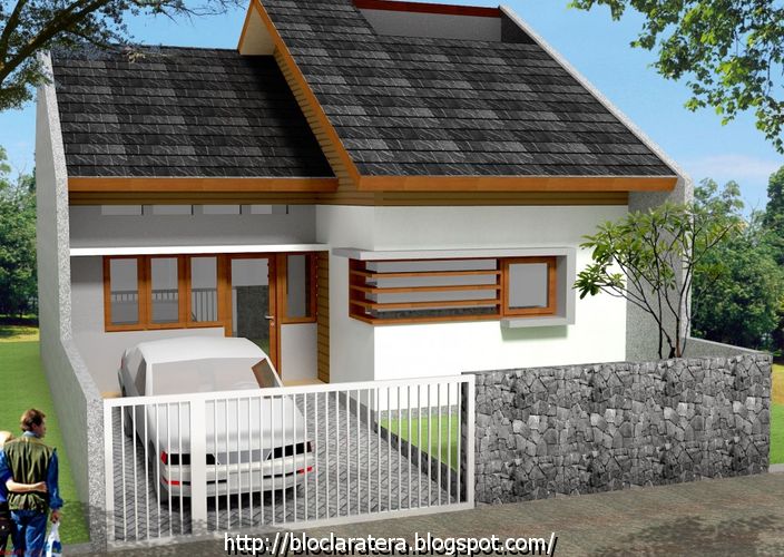  Contoh  Atap  Rumah Minimalis  1 Lantai 2019 Rumah Minimalis  