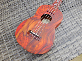 Cocobolo tenor ukulele body