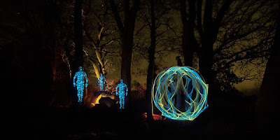 cool light graffiti photography