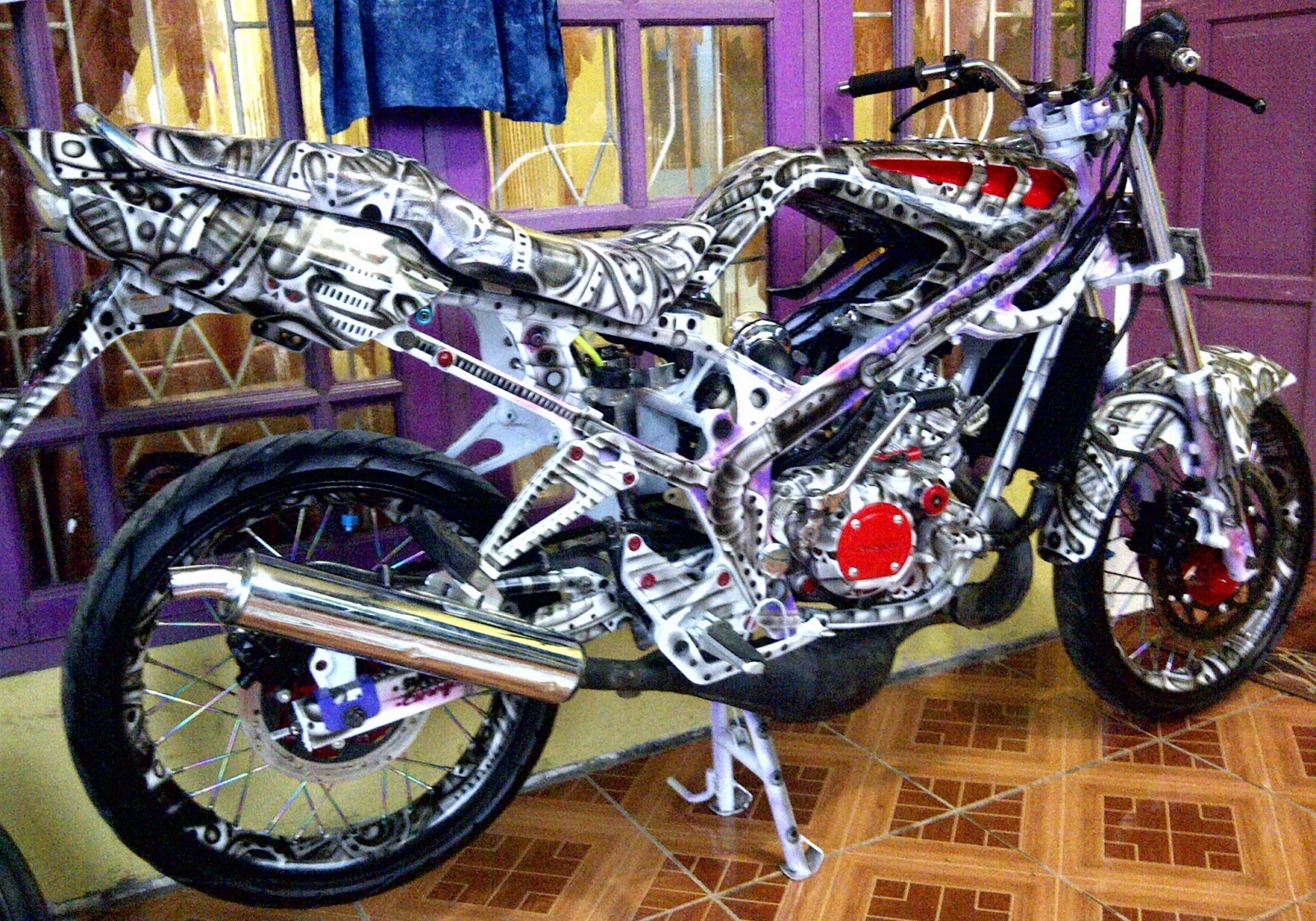 95 Modifikasi Motor Ninja Kontes Sobat Modifikasi