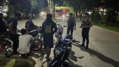 Ciptakan Situasi Yang Aman dan Kondusif, Unit URC Sat Samapta Polres Aceh Tamiang Laksanakan Patroli Rutin.